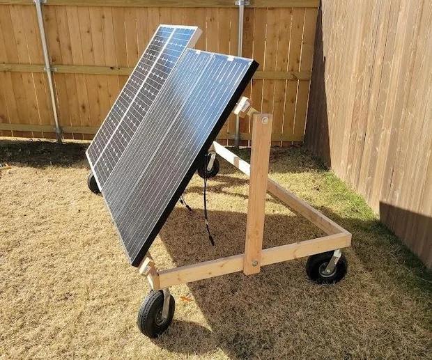 moveable solar panels - Are solar panels movable
