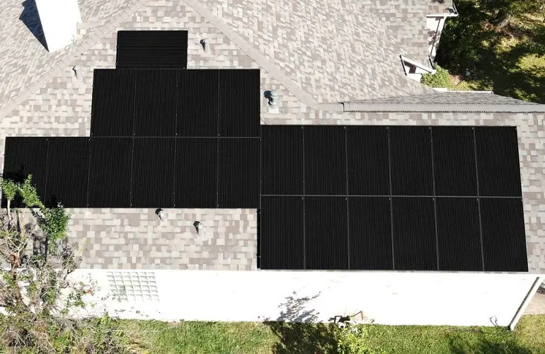 black frame solar panel - Are white or black solar panels better