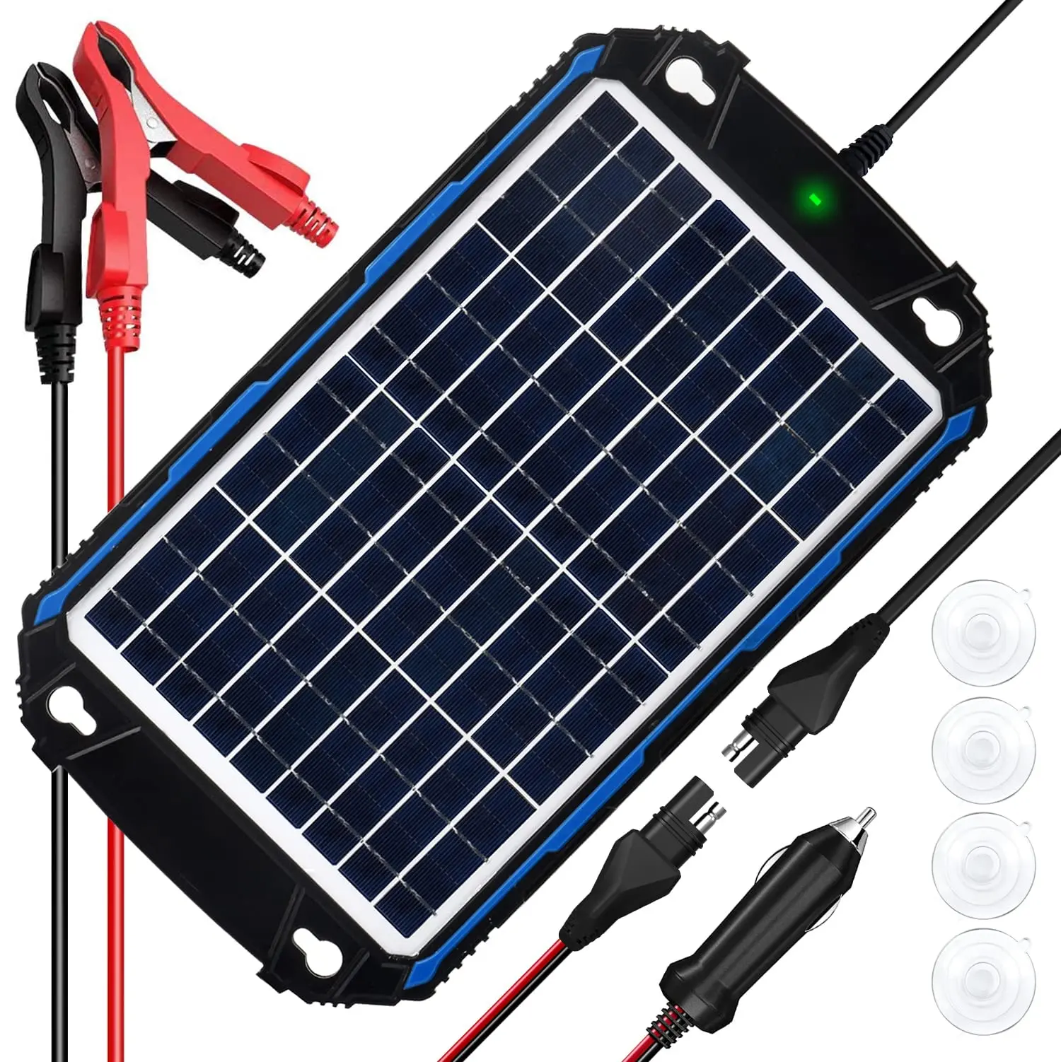 10 watt solar panel battery charger - Can a 10W solar panel charge a battery