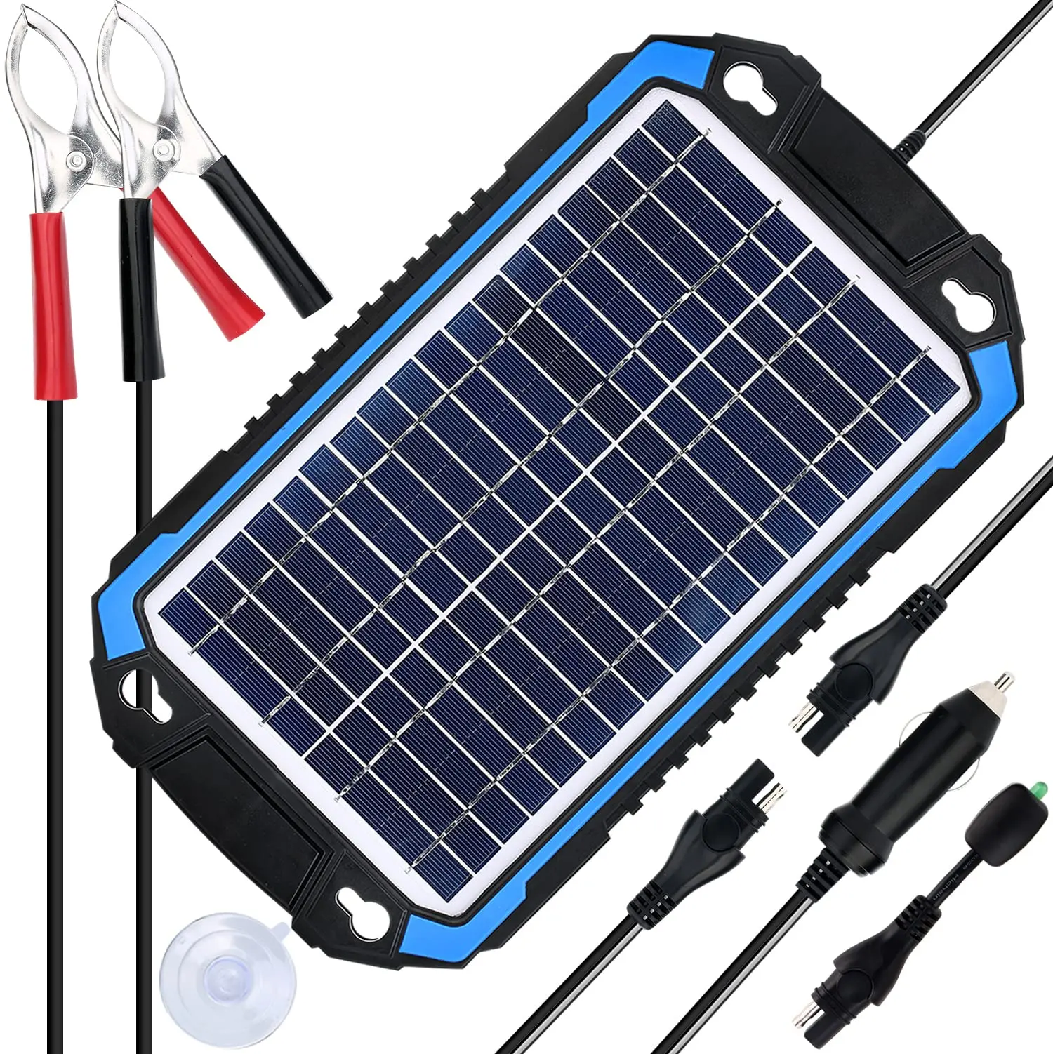 solar panel for car battery - Can I connect solar panel to car battery