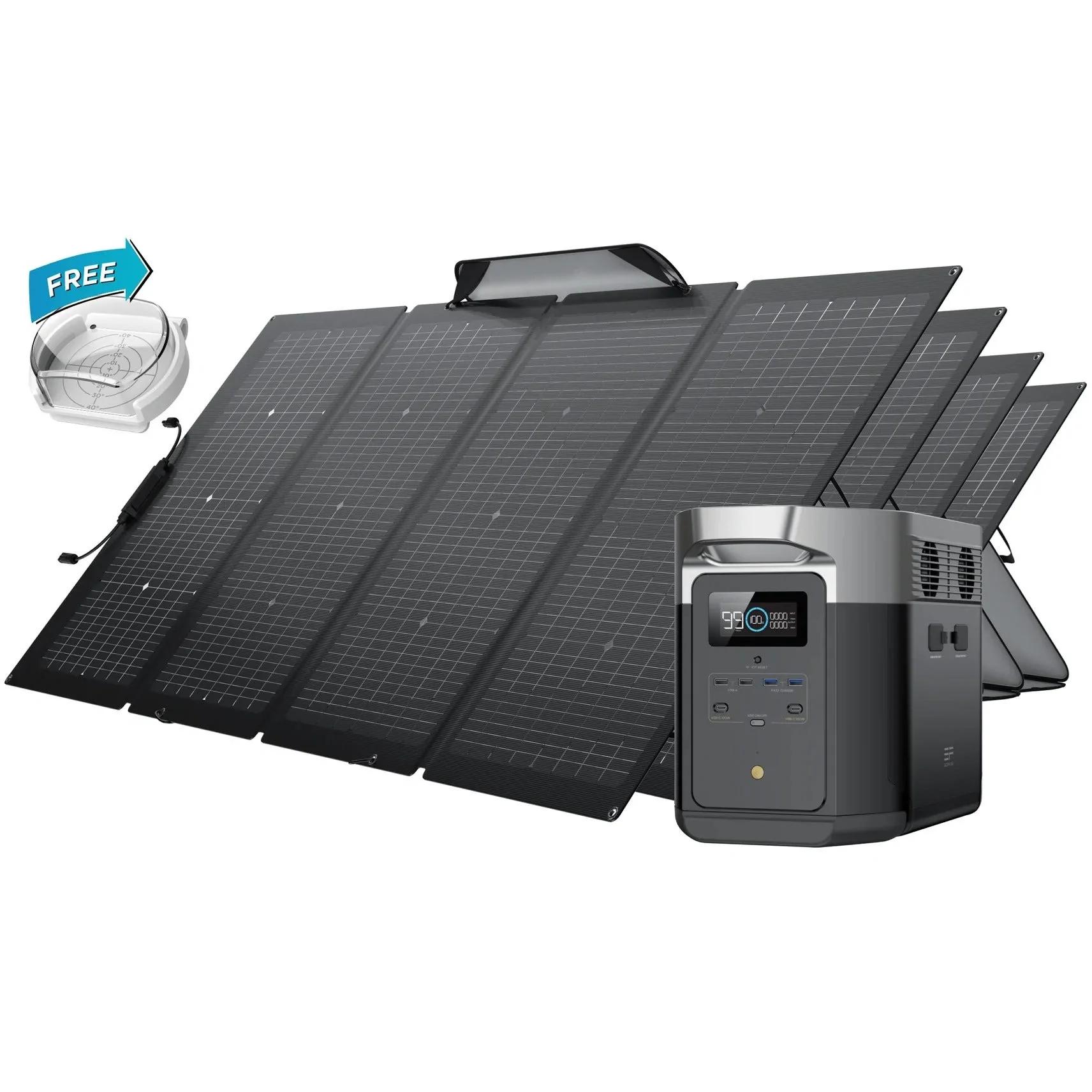 ecoflow delta max solar panel - Can I use any solar panel with EcoFlow DELTA Max