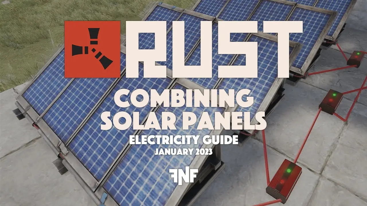rust connect solar panels - Can you link solar panels together rust