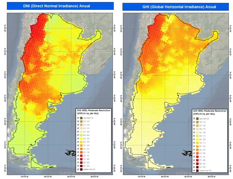 distribucion de la energia solar en argentina - Cómo está distribuida la matriz energetica en Argentina