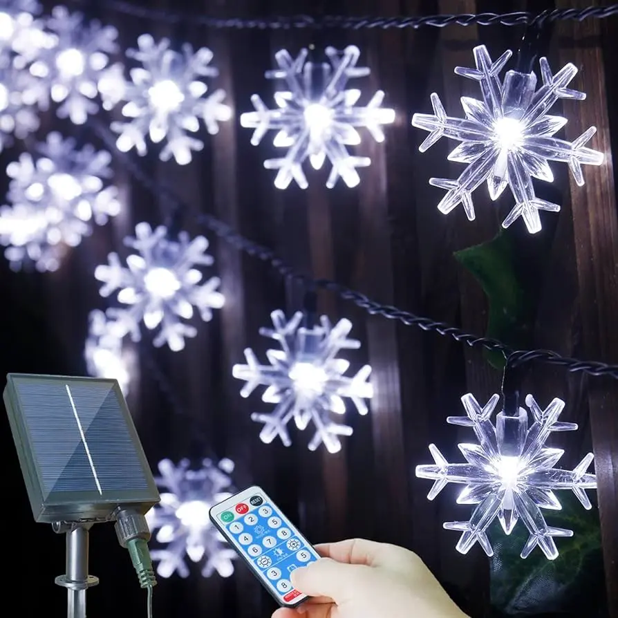 luces de navidad con placa solar - Cómo funcionan las luces LED solar