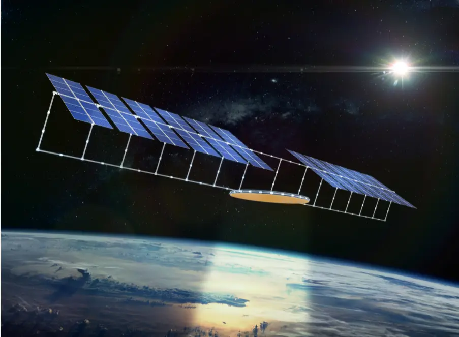 satelite de energia solar - Cómo se alimentan los satélites de energía