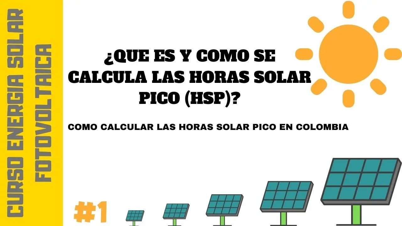 como calcular el hps energia solar - Cómo se calcula el HPS