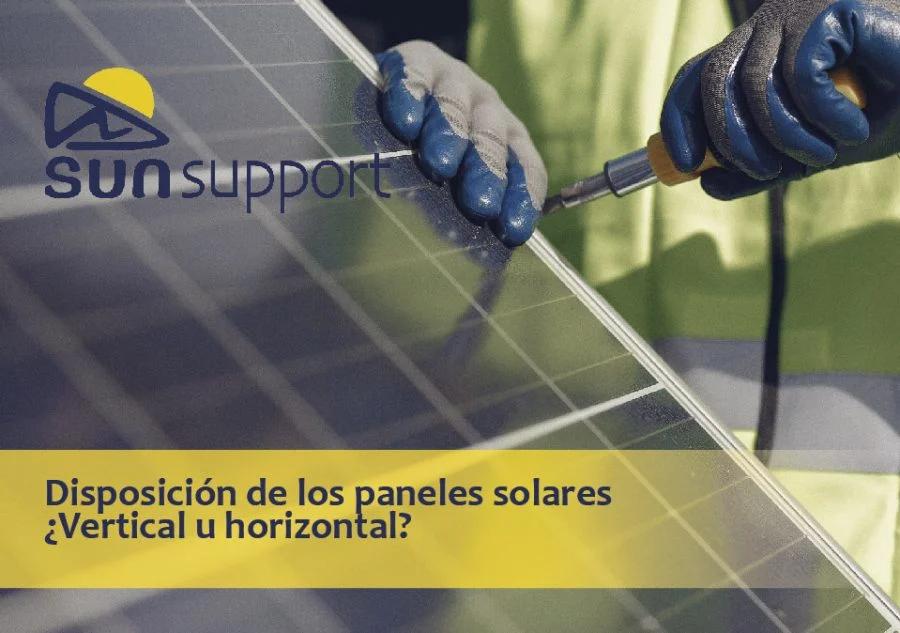 soporte hormigón placa solar bricomart - Cómo se colocan los paneles fotovoltaicos en horizontal o vertical