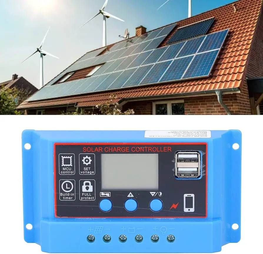 regulador para placa solar y aerogenerador - Cómo se controla un aerogenerador