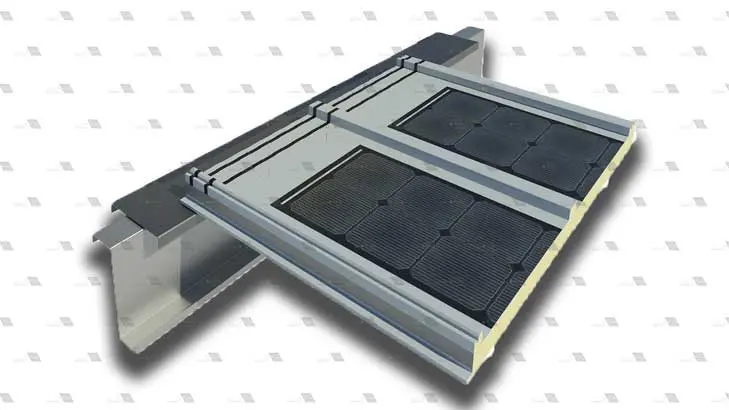 panel sandwich con placa solar - Cuánto cuesta el metro cuadrado de chapa sandwich