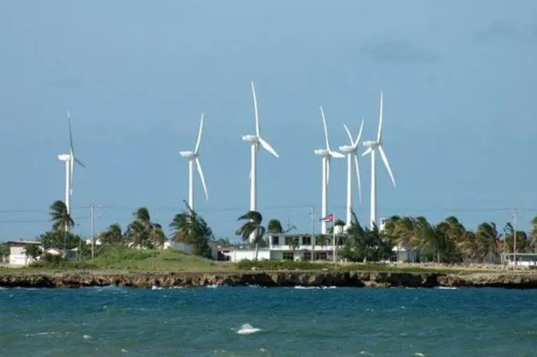 energías renovables cuba - Cuántos parques eólicos hay en Cuba