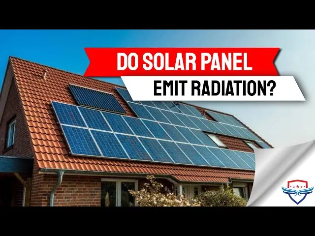 do solar panels give off radiation - Do solar panels reflect radiation
