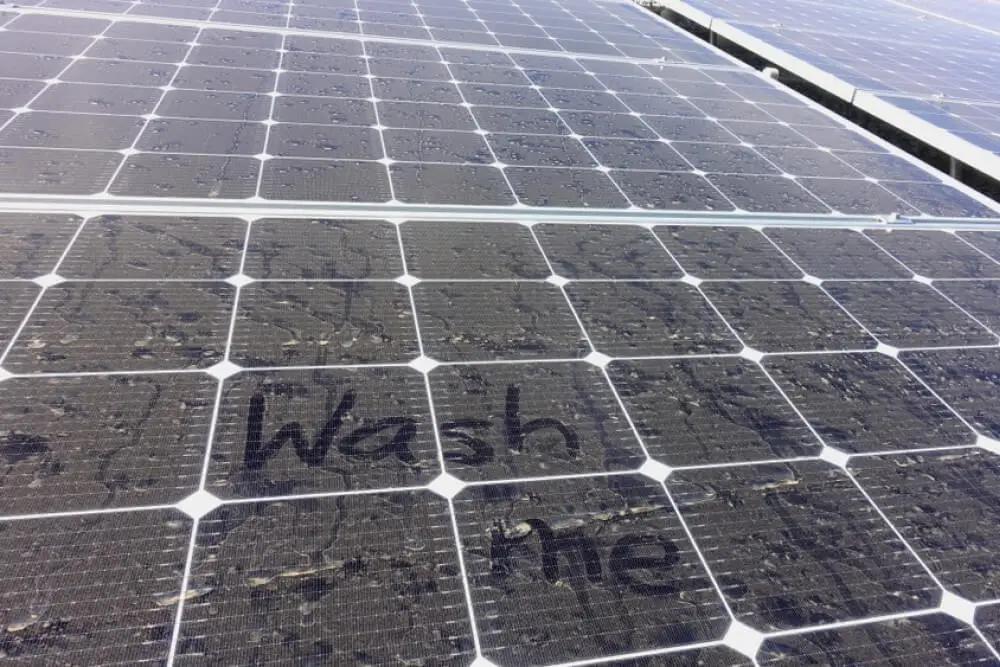 does dirt affect solar panels - Does dust interfere with solar panels