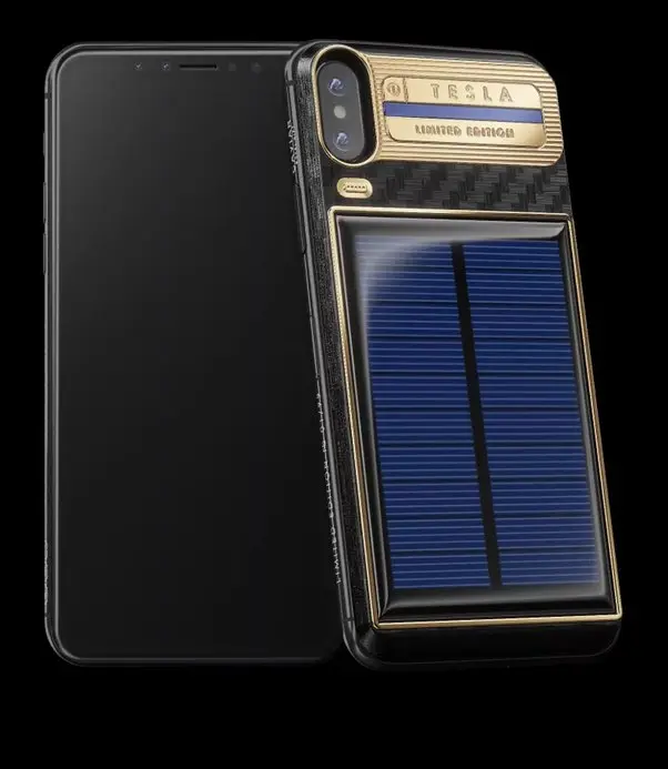 cell phone with solar panel built in - Has anyone tried to make a solar powered phone