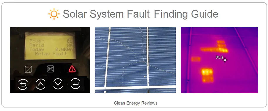 checking a row of solar panels for a fault - How do I find a ground fault in my solar system
