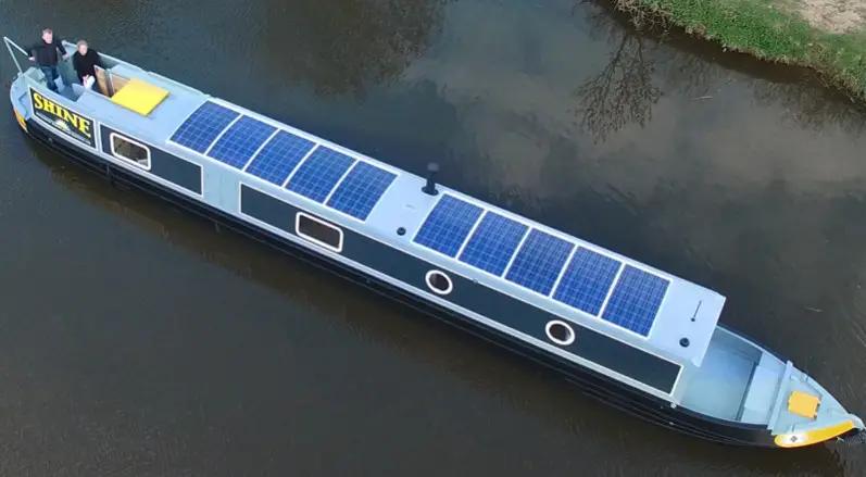 narrowboat solar panels - How do you connect solar panels to a narrowboat