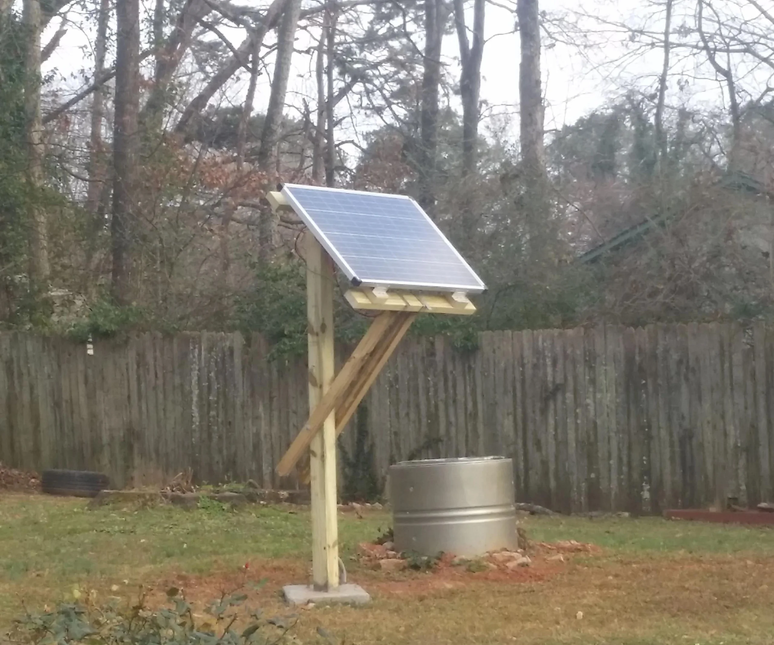 solar panel pole mount diy - How do you mount a solar panel to a pole