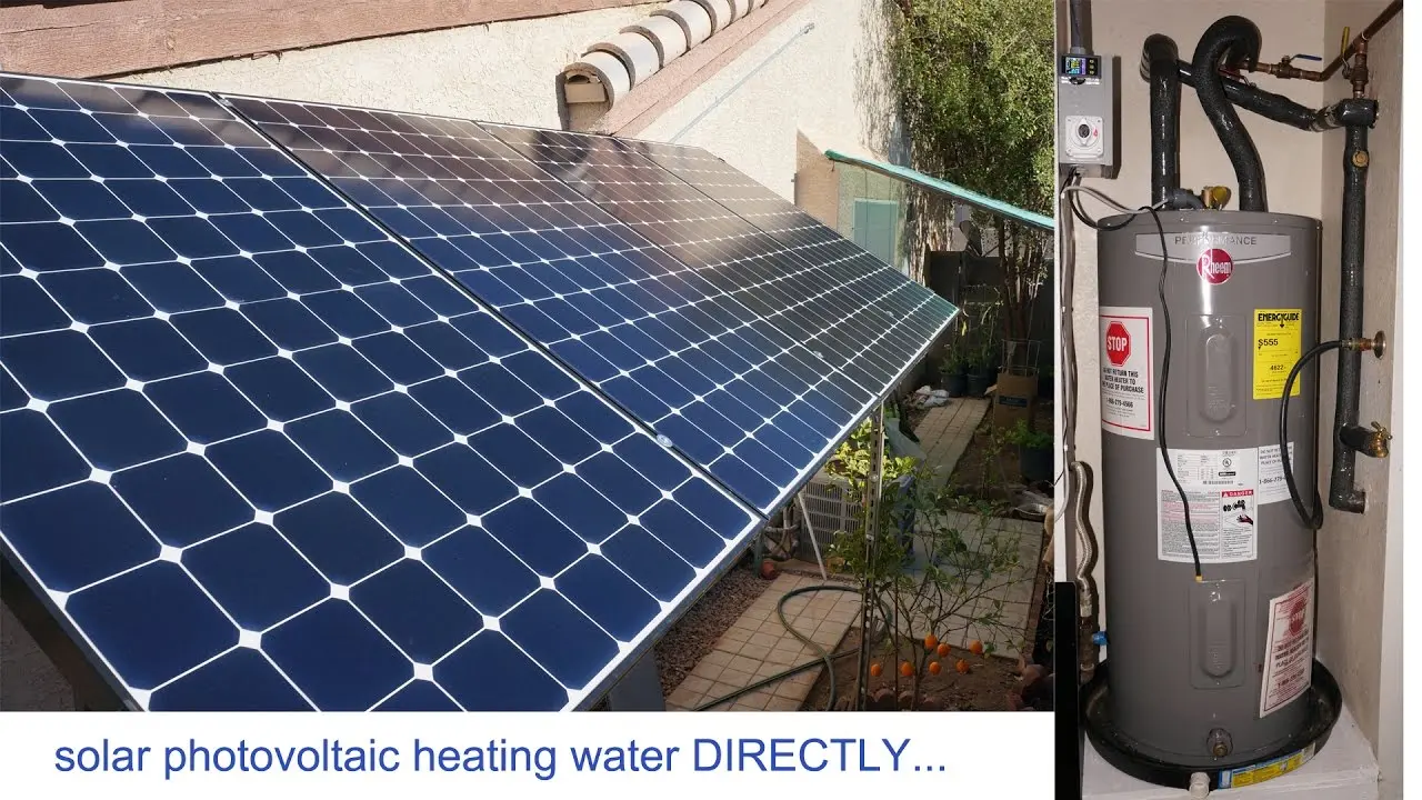 how to connect solar panels to hot water tank - How do you set up a solar hot water system