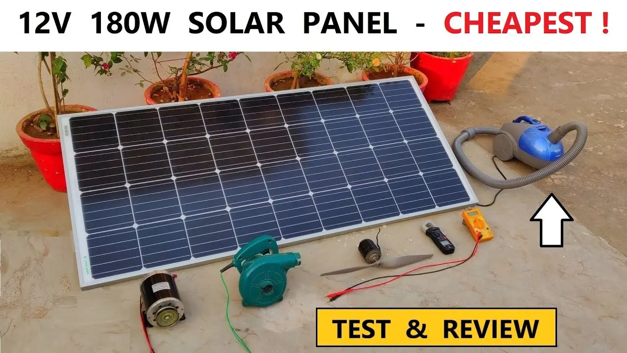 180 watt solar panel ampere - How long will a 180W solar panel take to charge a 100Ah battery