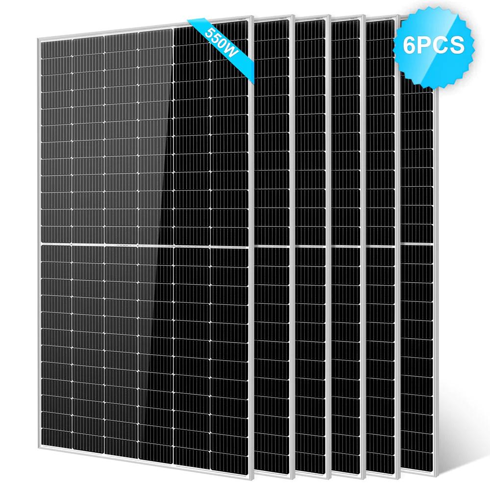 550 watt solar panel - How many cells in a 550W solar panel