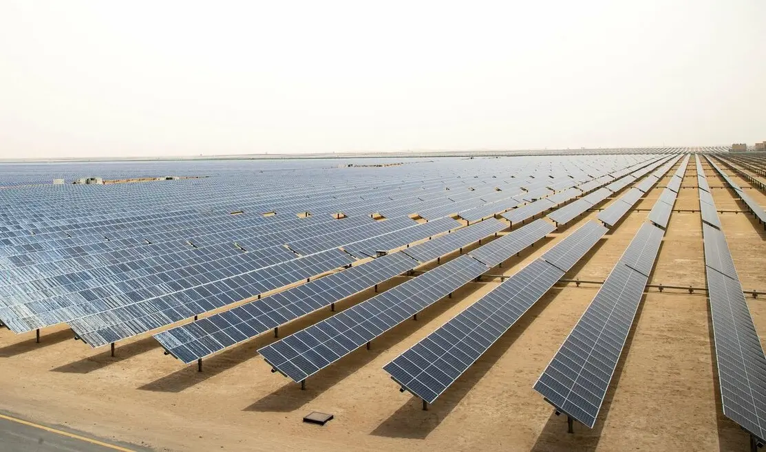 masdar solar energy - How many solar panels does Masdar have