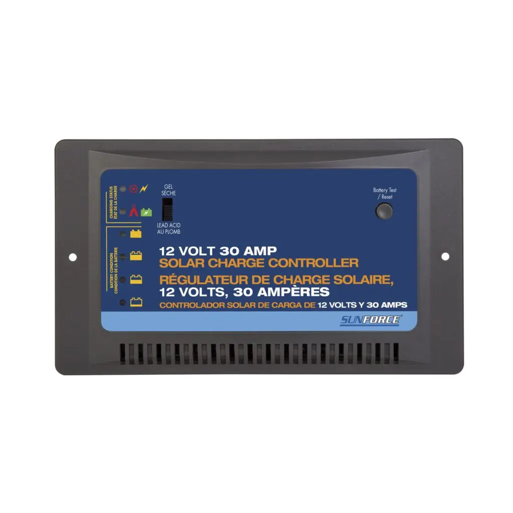 10 20 30a usb solar panel battery regulator - How many watts can a 30 amp solar controller handle