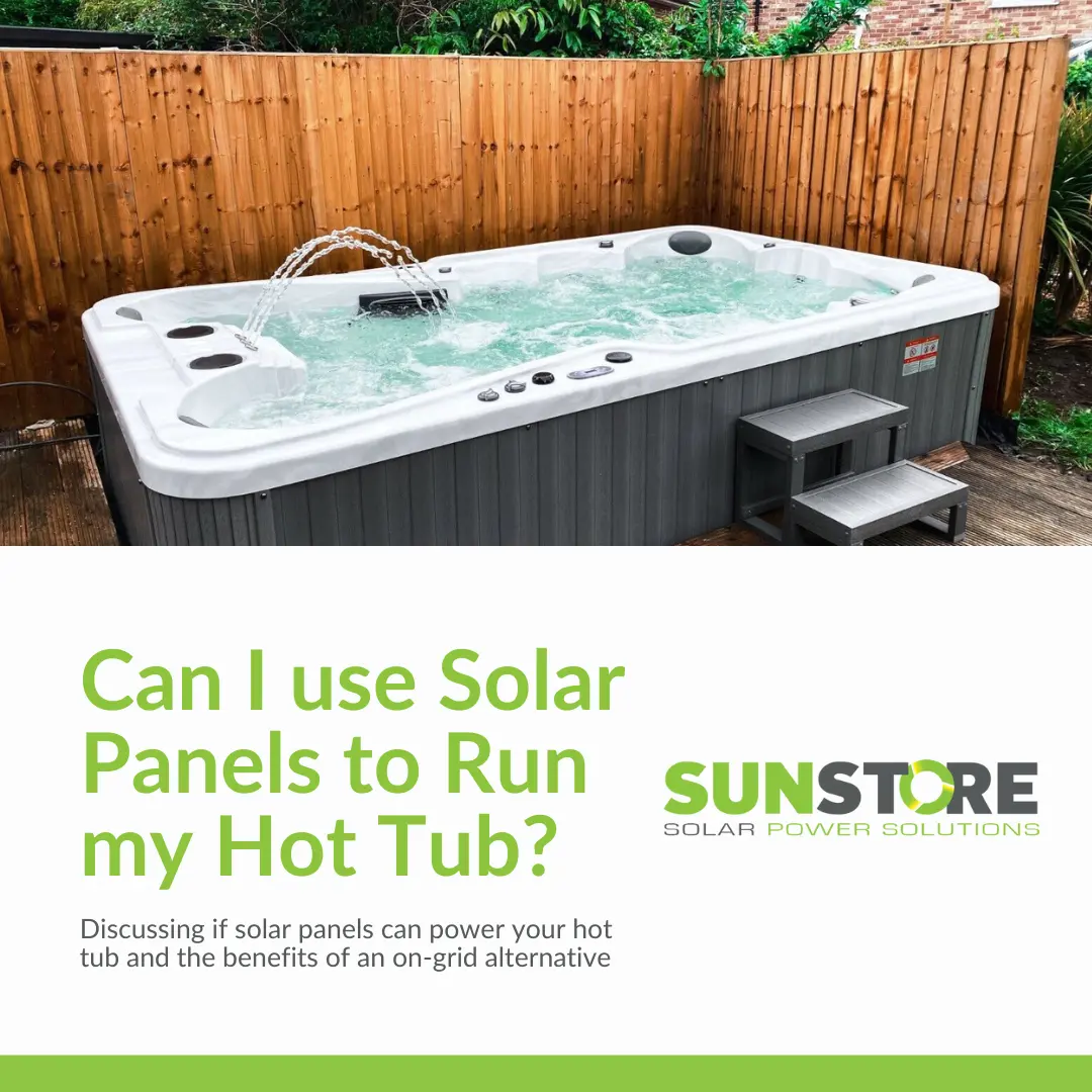 how many solar panels to run a hot tub - How many watts does a hot tub use