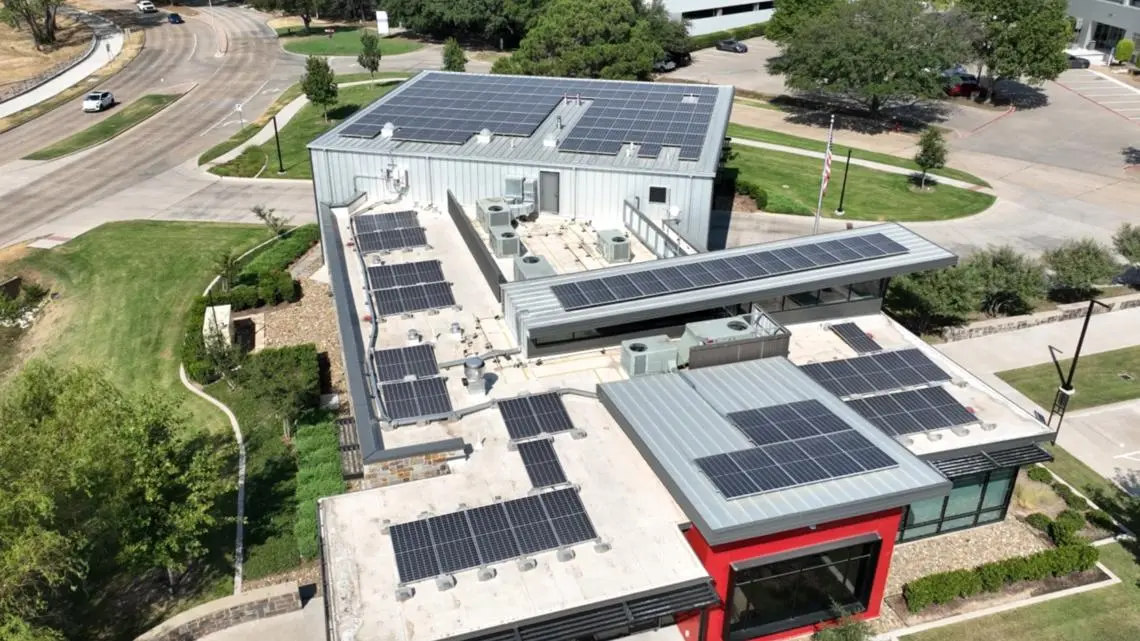 commercial solar panel farmers branch tx - Is Texas good for solar farms