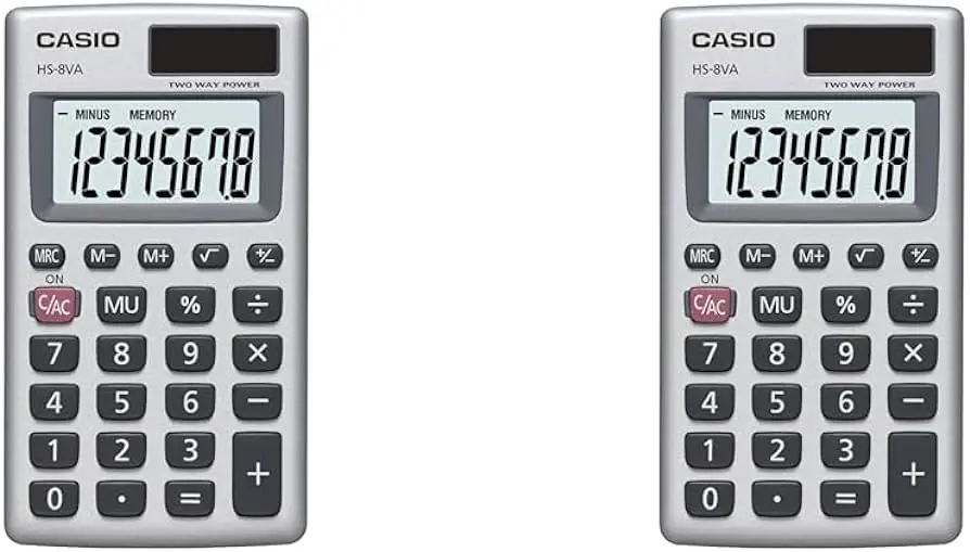 energia solar calculadoras casio - Qué baterías usan las calculadoras Casio