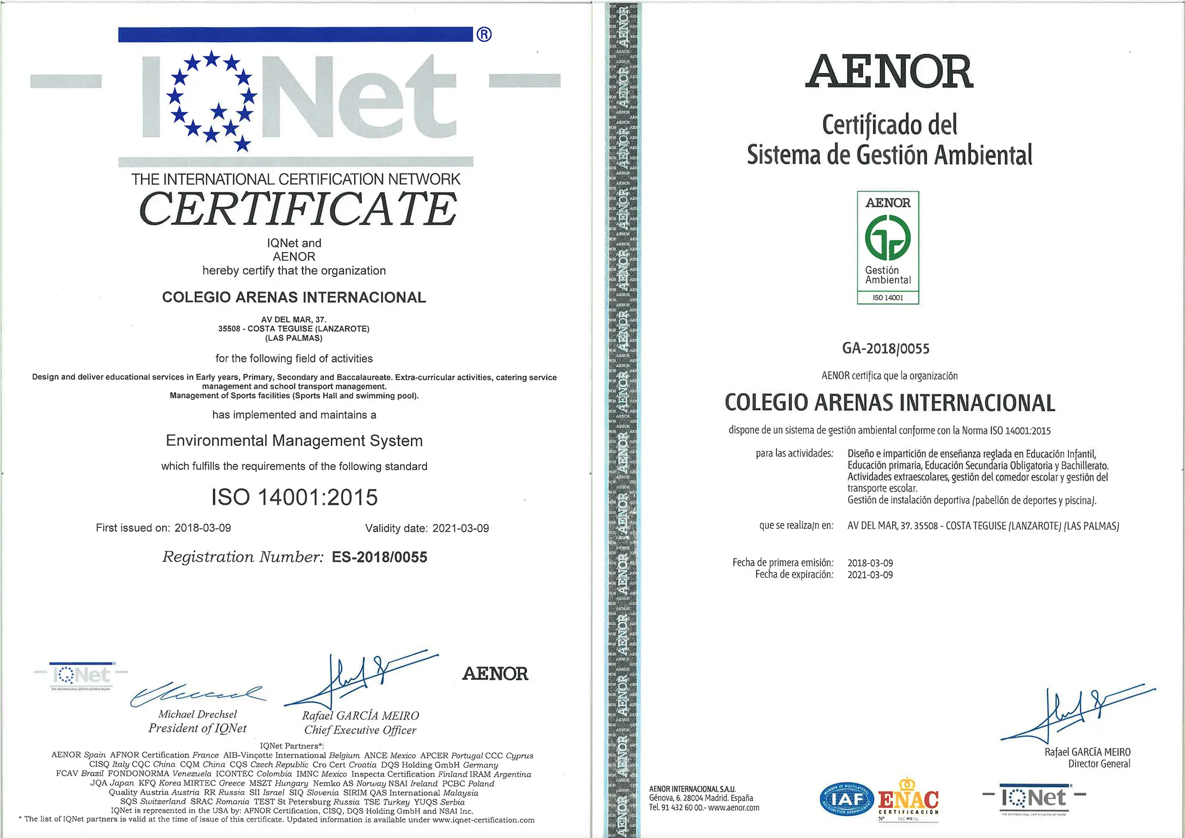 certificado gestion medioambiental energia solar - Qué es el certificado de gestión ambiental
