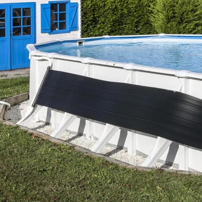 calentar piscinas con energia solar leroy erlin - Qué es lo mejor para calentar el agua de la piscina