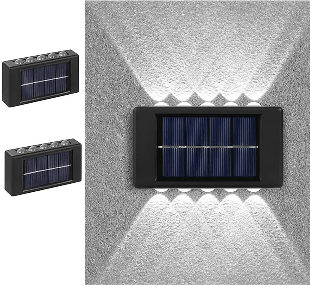 apliques de luz de fachade esteriores con placa solar - Qué es un aplique solar