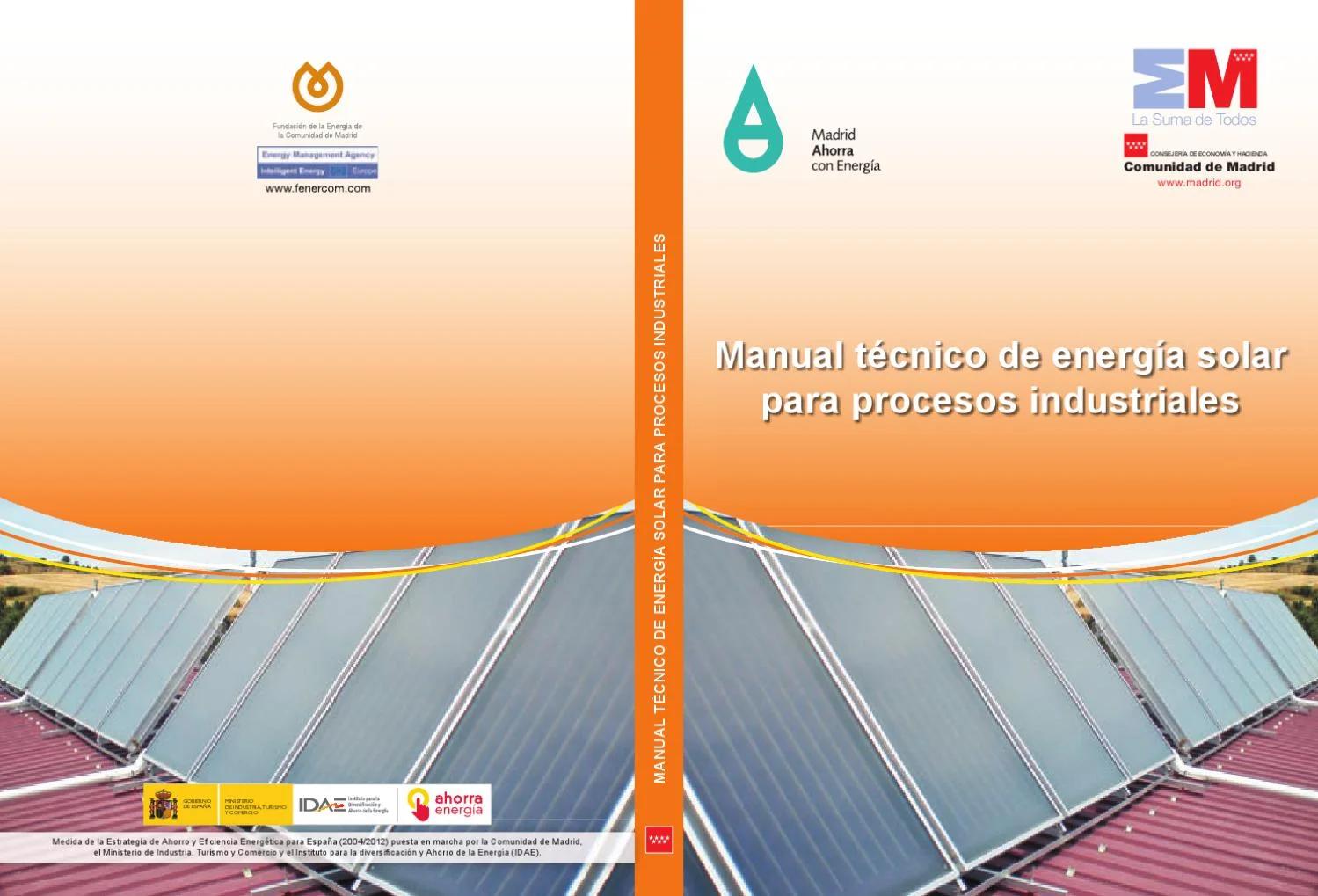 ministerio de industrio obligación de placa solar acs - Qué instalaciones están obligadas a la realización del mantenimiento