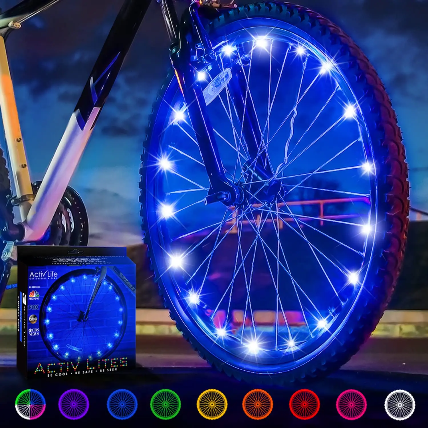 luces para bicicleta sin pilas por energia solar - Qué luces son obligatorias en la bici