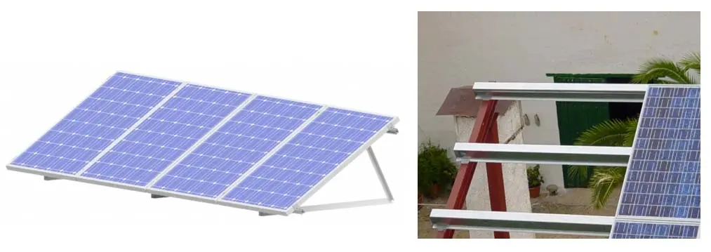 estructura placa solar - Qué materiales se utilizan para las estructuras de las placas solares