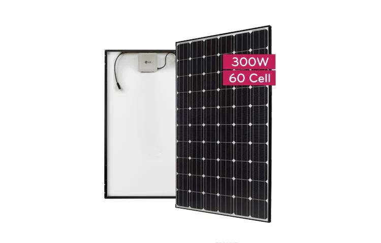 caracteristicas tecnicas placa solar lg 300 - Qué puedo conectar con 300 watts