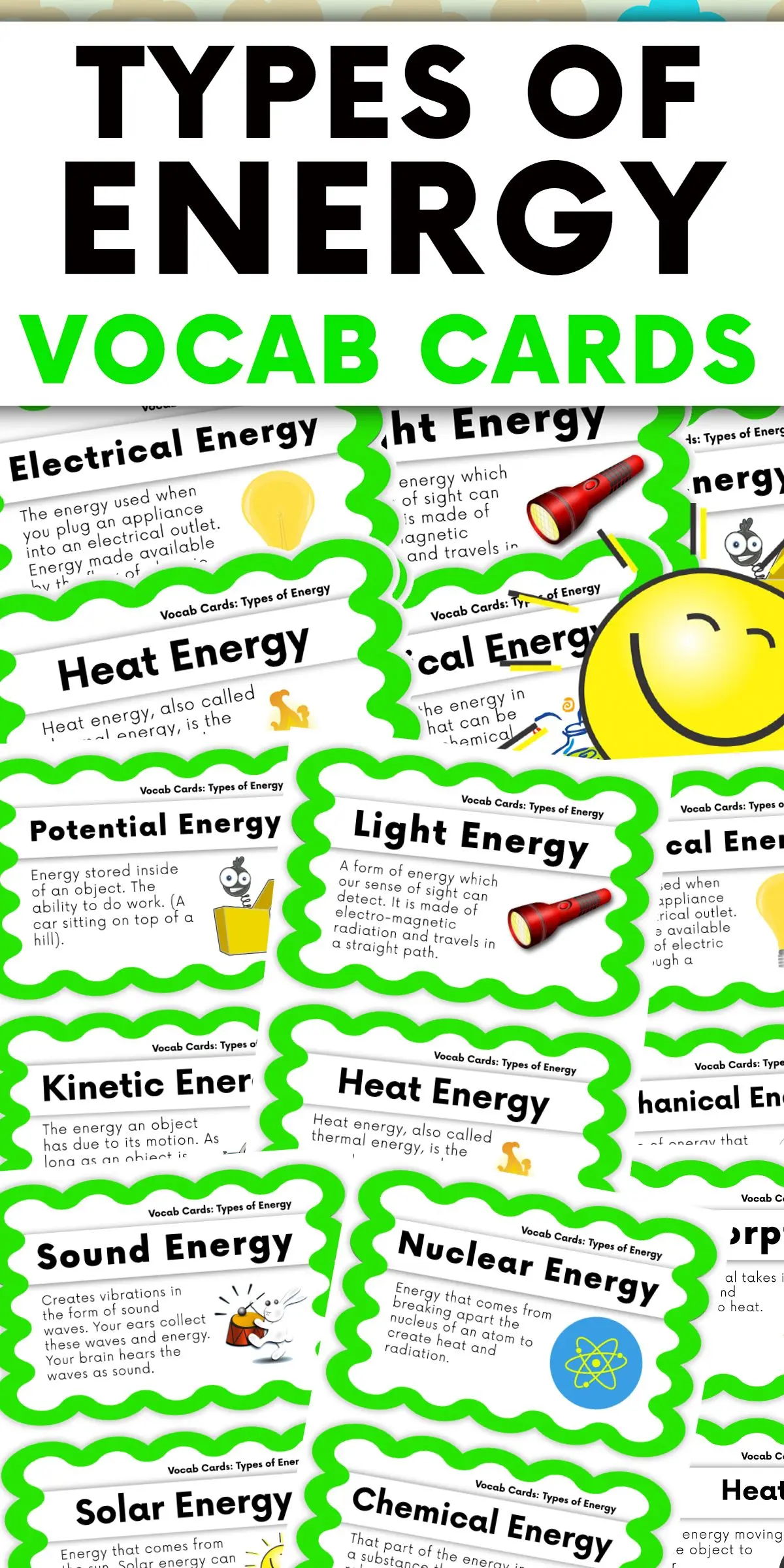 solar energy vocabulary - What are the terms used to describe solar energy