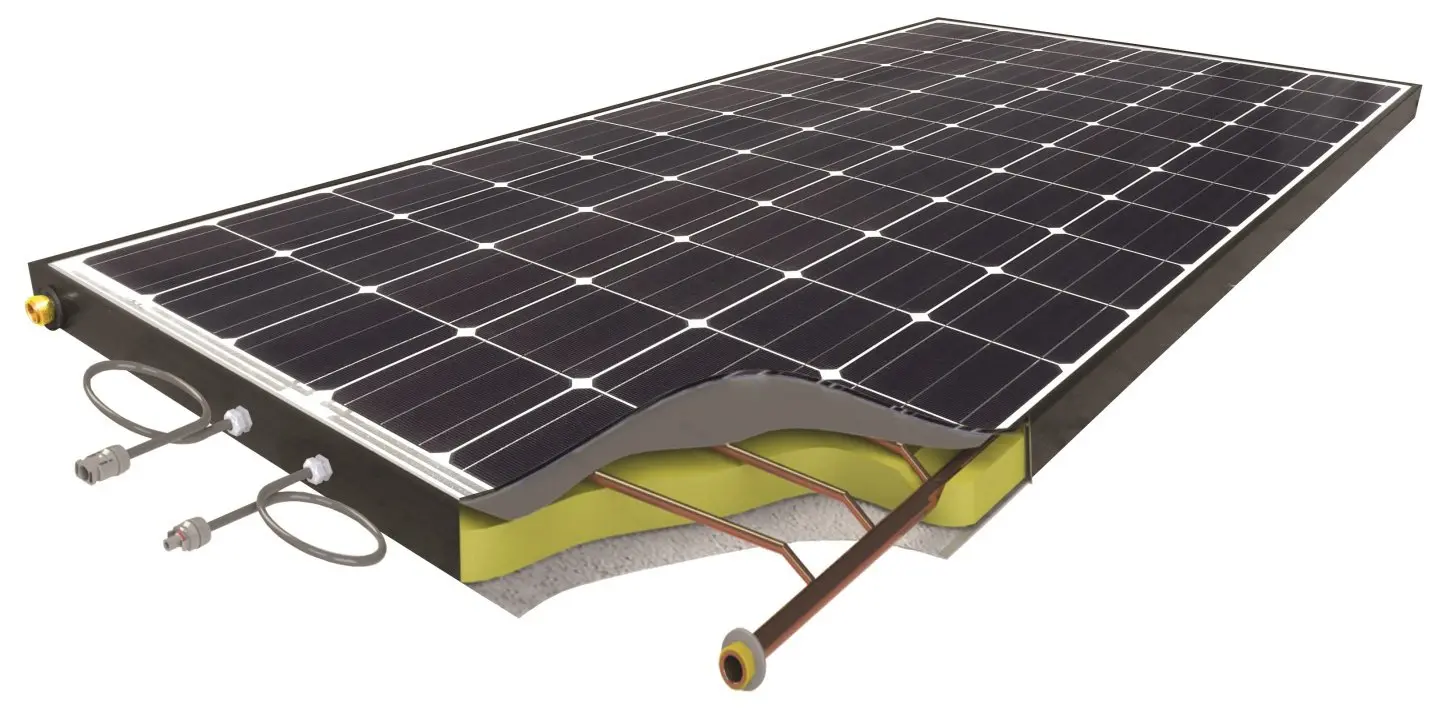 pv-t hybrid solar panels - What is a PV-T panel