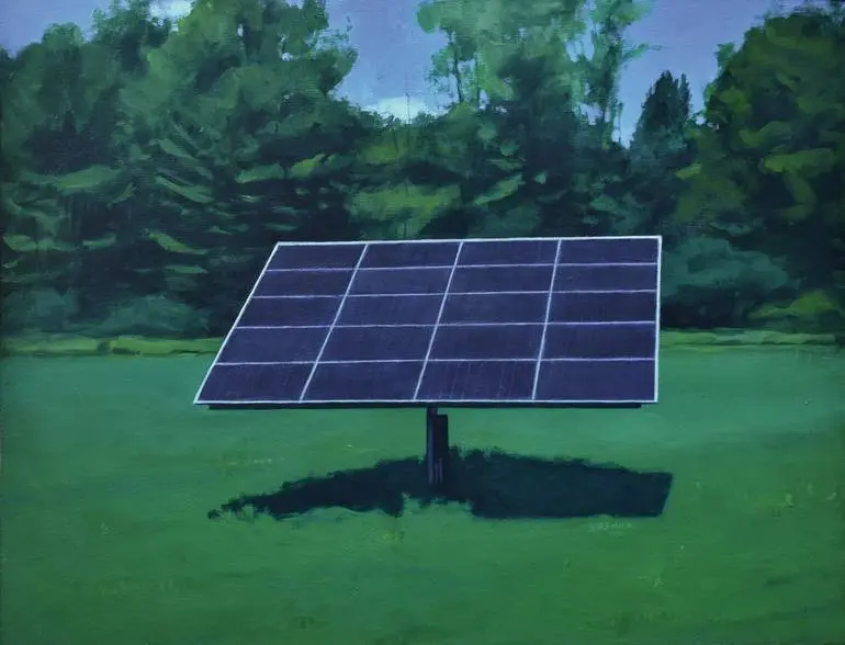 solar panel artwork - What is solar artwork
