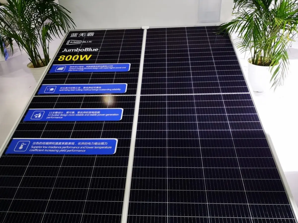 800 watt solar panel - What is the 800W module from JA solar