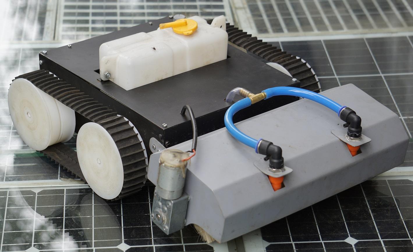 solar panel cleaning robot project - What is the aim of solar panel cleaning robot