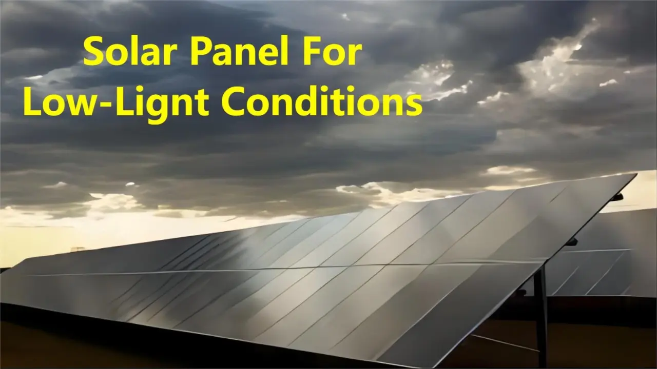 best solar panels for cloudy days - What is the best solar panel for low light conditions