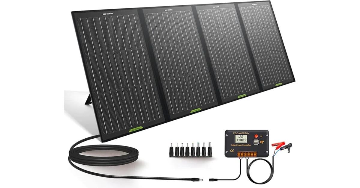 eco-worthy 120w foldable solar panel - What is the output of a 120W solar panel