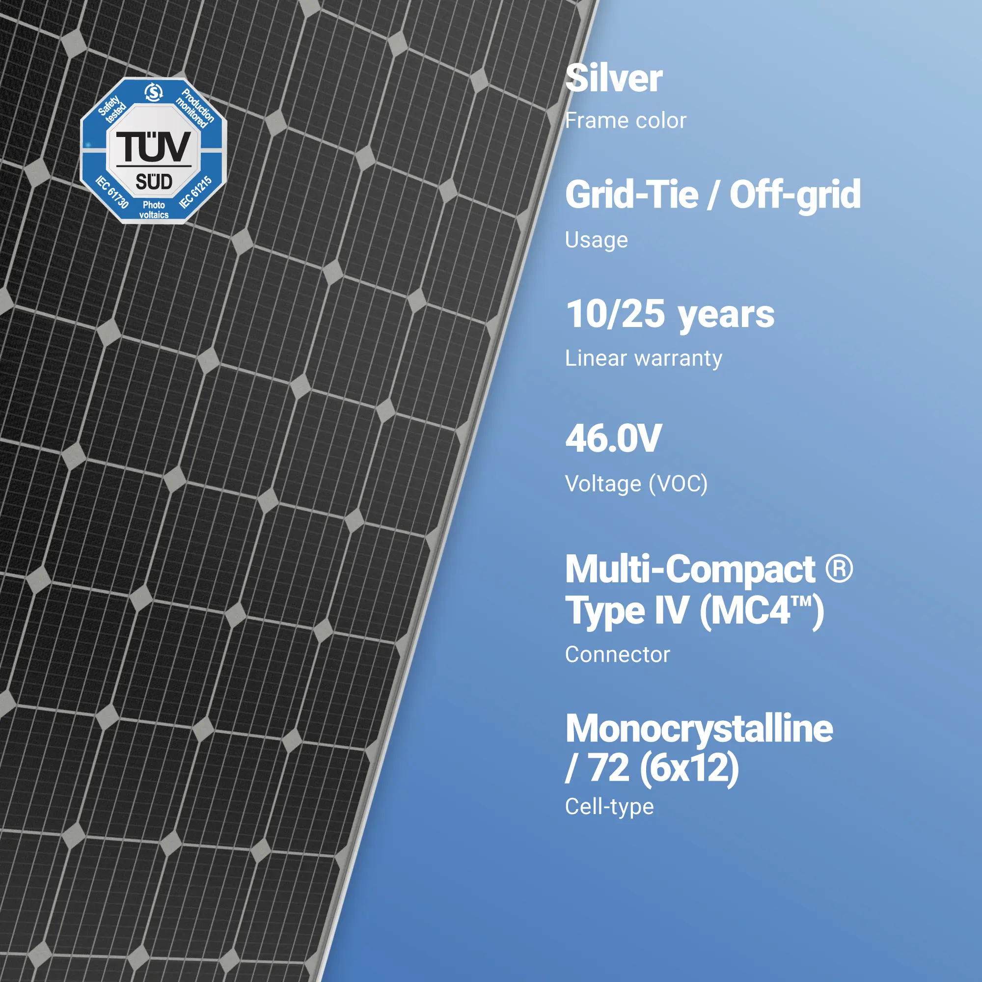 72 cell solar panel voc - What is the VOC of a 12v solar panel
