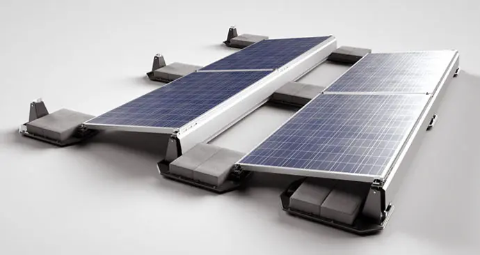ballasted solar panels - What is the wind rating for ballast solar racking