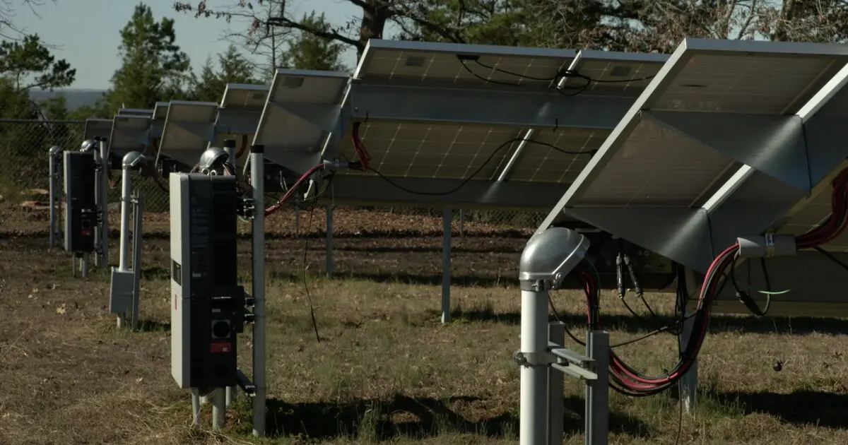 arkansas solar panel program - What school in Arkansas has solar panels
