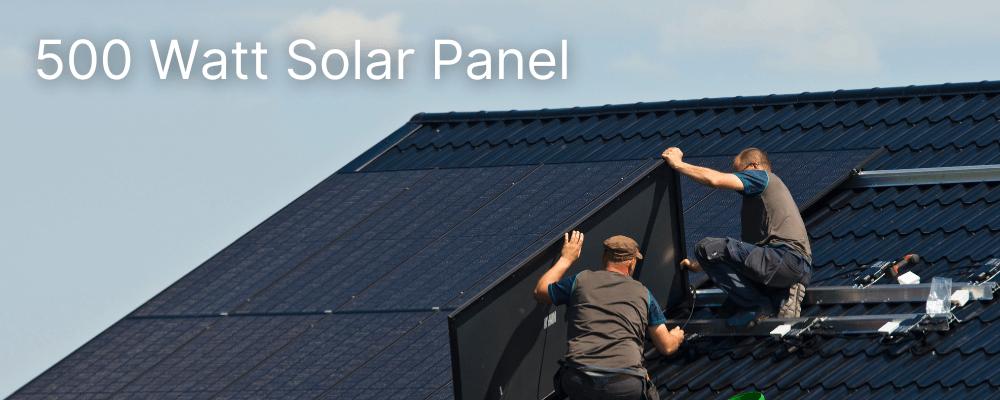 500w solar panel size - What size are 450w solar panels