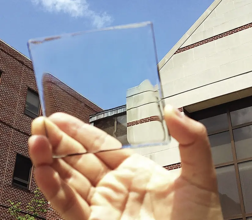 see through solar panels - What size are transparent solar panels