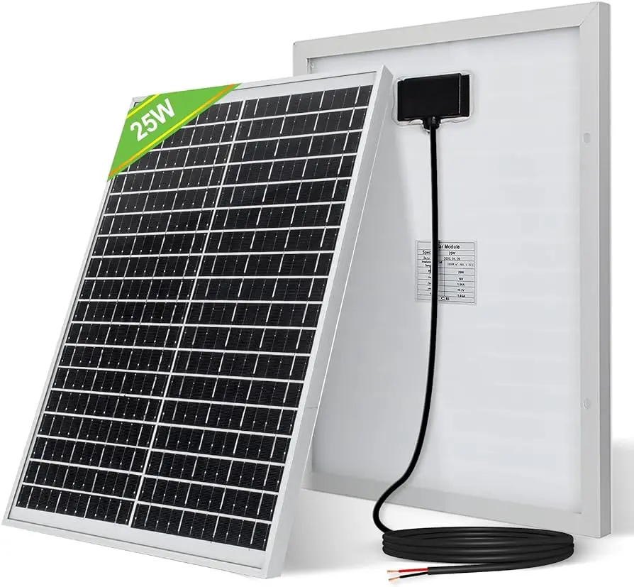25 watt solar panel - What will a 25 watt solar panel run