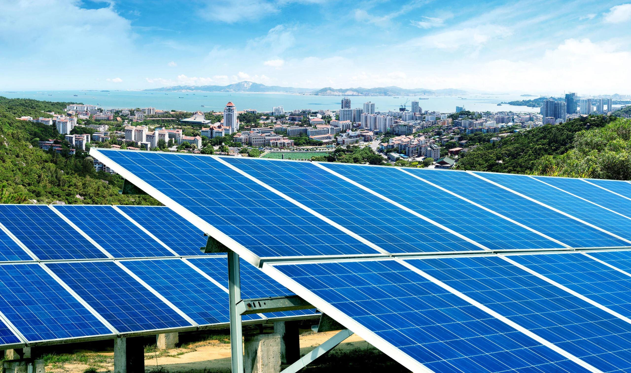 cities powered by solar energy - Which city uses the most renewable energy