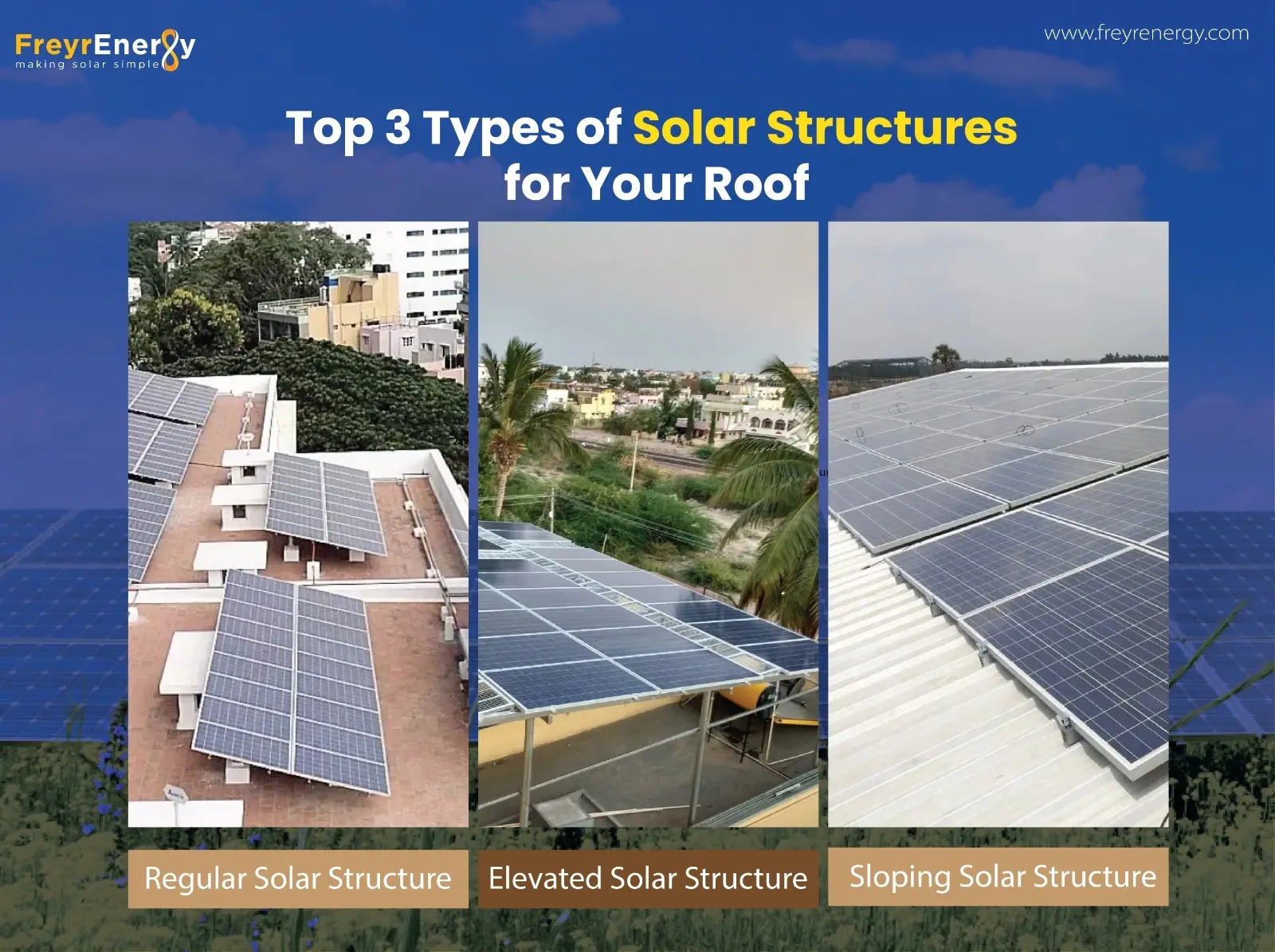 solar panel support structure - Which structure is good for solar panels